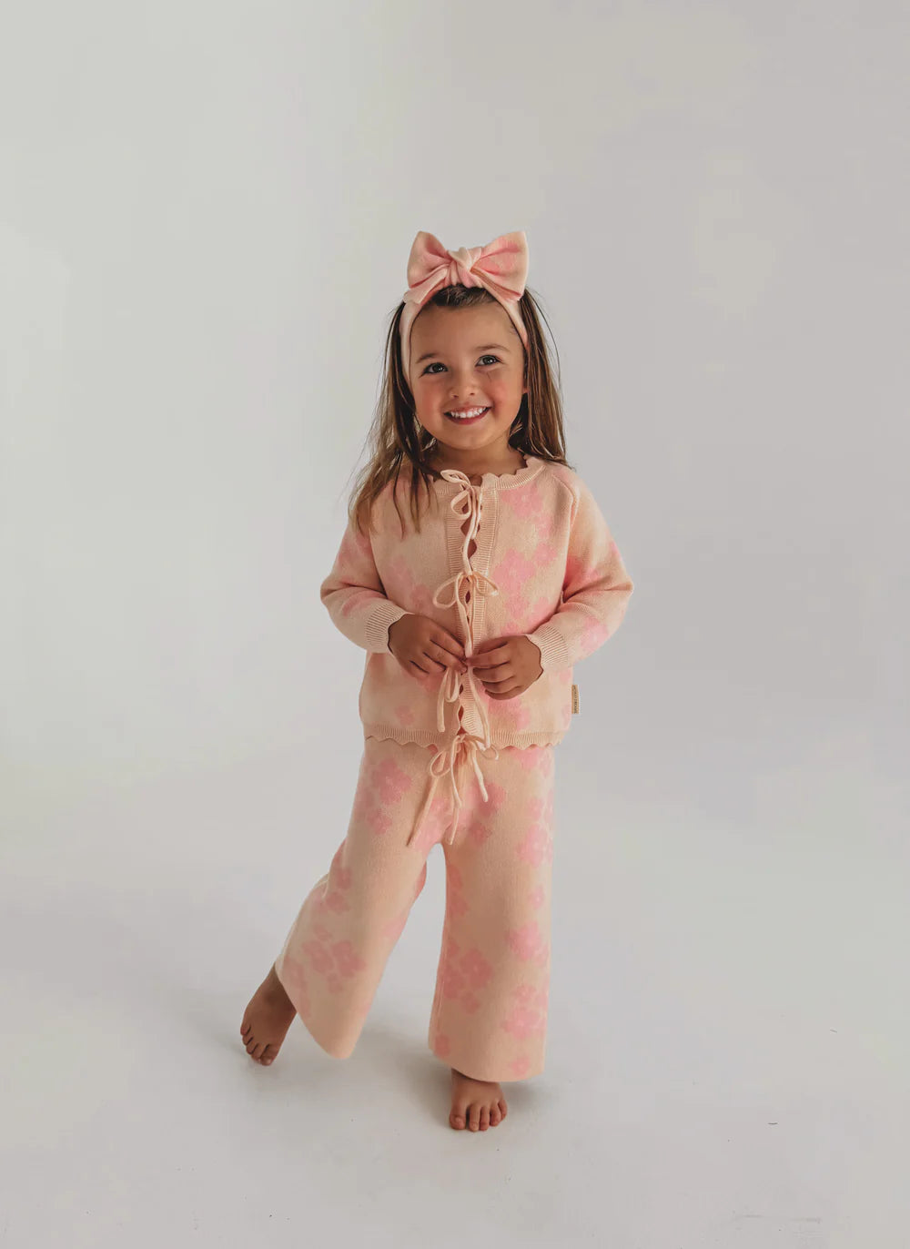Coco Crop Wide Leg Pants Sherbet - Milz & Madz