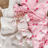 Bonnie Frill Blanket Bubblegum Pink