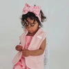 Hooded Vest Baby Pink