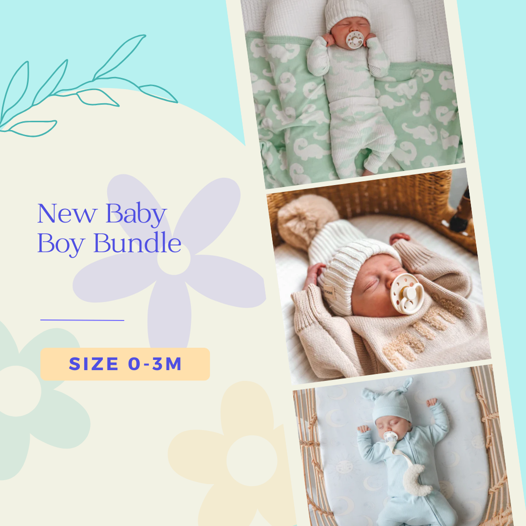 New Baby Boy Bundle Size 0-3m - Milz & Madz