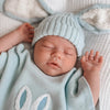 Sherpa Bunny Beanie Powder Blue