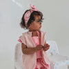 Hooded Vest Baby Pink
