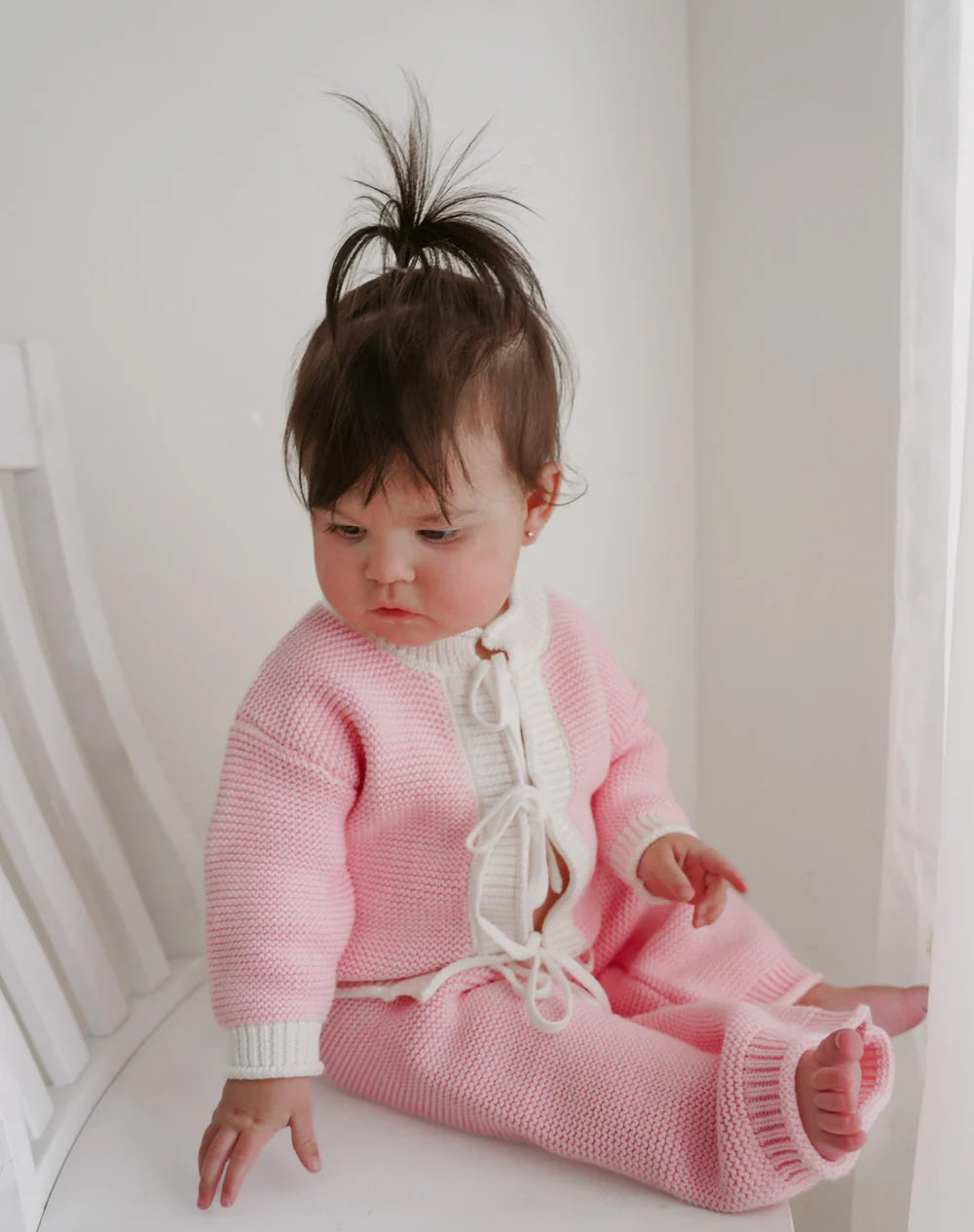 Chunky Wide Leg Pants Belle Pink - Milz & Madz