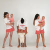 Mon Amour Romper Pink & Red - Milz & Madz