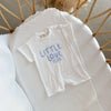 Little Love Club Romper Blue & White - Milz & Madz