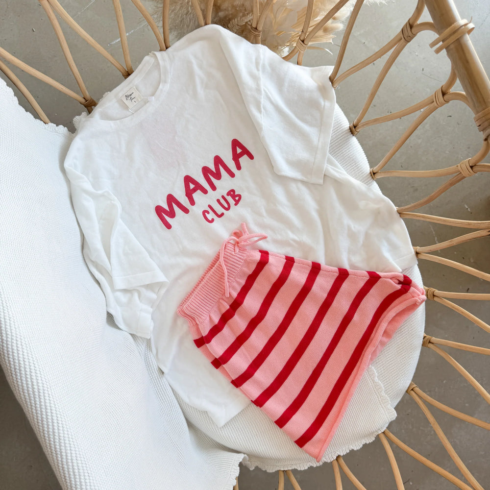 Mama Club Red, White & Pink Bundle