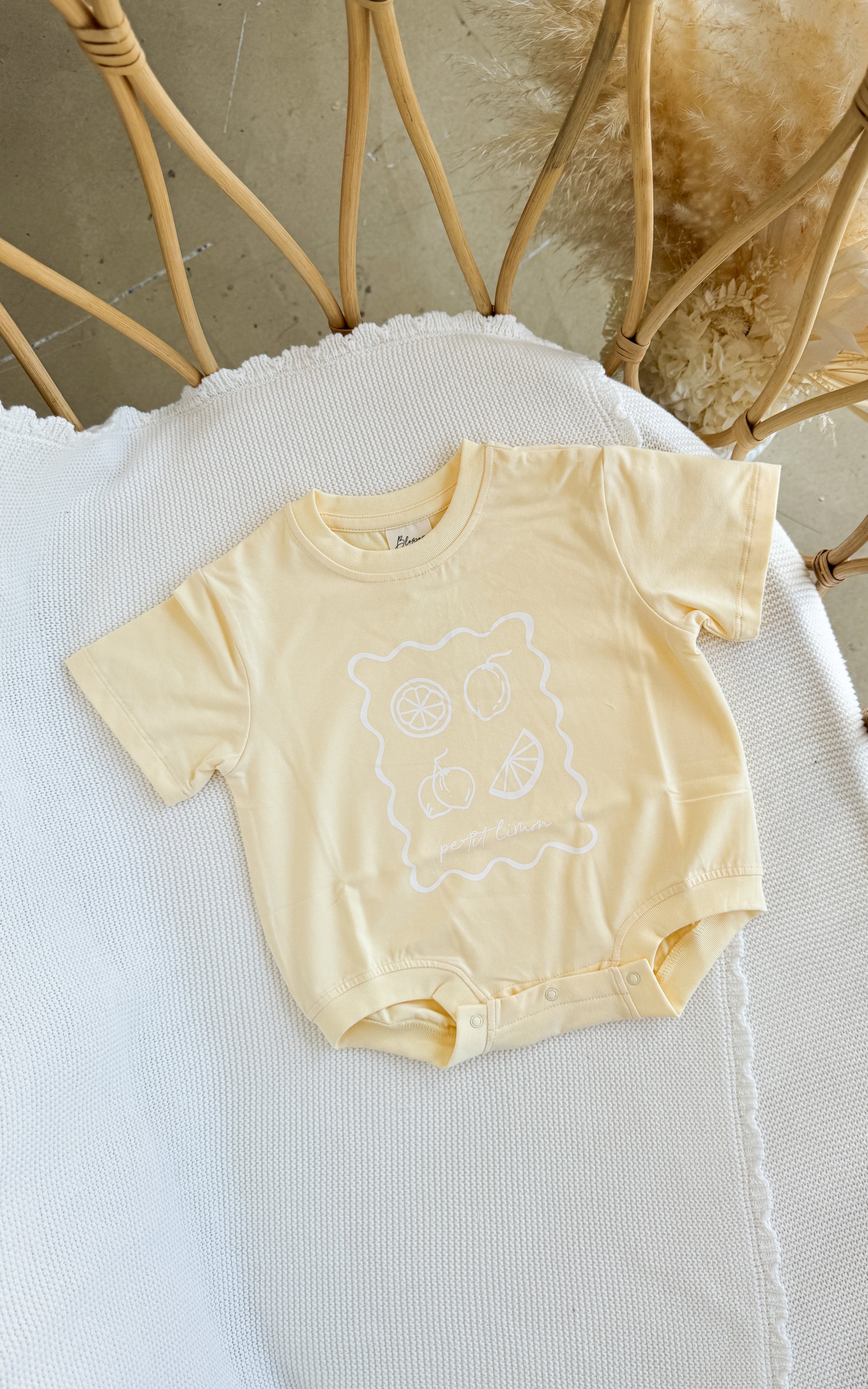 Lemon 'Petit Limon' Slouch Romper - Milz & Madz