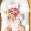 Kimono Onesie Pink Gingham - Milz & Madz