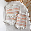 Cotton Candy Knit Playsuit - Milz & Madz