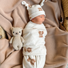 Teddies Swaddle & Beanie Set - Milz & Madz