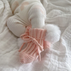 Soft Pink Pom Booties - Milz & Madz