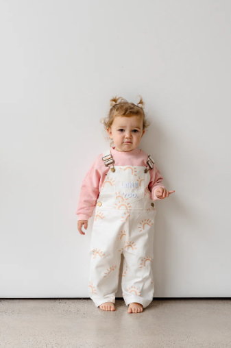 Sunny Days Overalls Off White - Milz & Madz