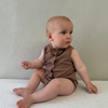 Basics Ribbed Romper Chocolate - Milz & Madz