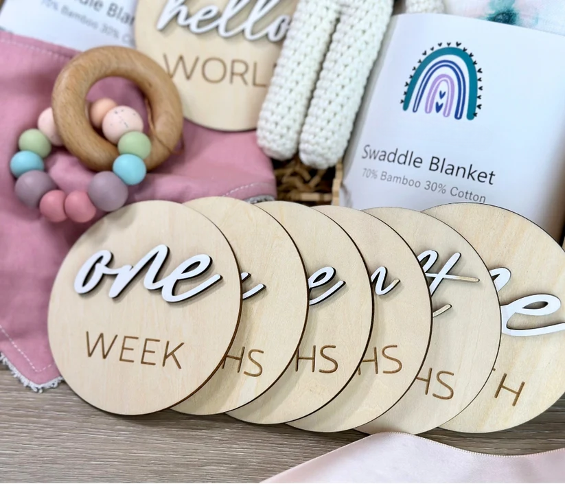 Timber Milestone Cards - Milz & Madz
