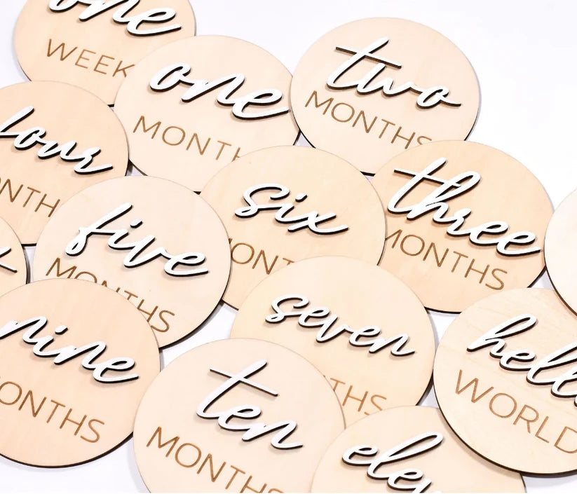 Timber Milestone Cards - Milz & Madz